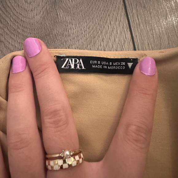 Zara Cream Bodysuit- “All I Want in Life is Pancakes” - Picture 2 of 2